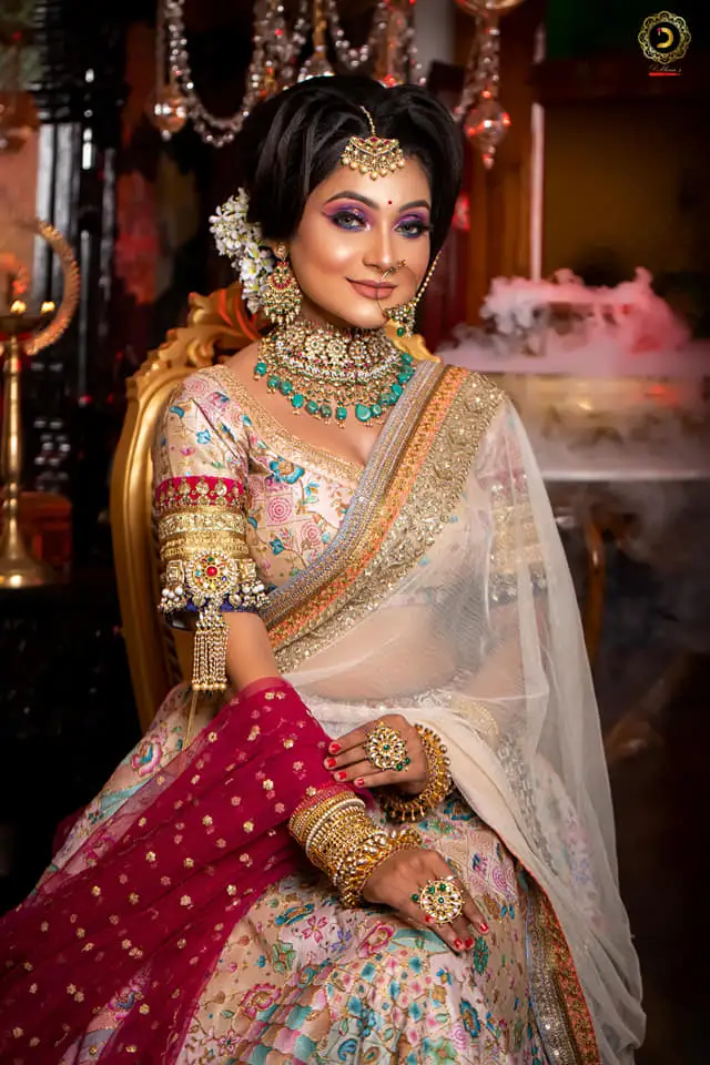Royal makeover portrait by Deblina's Makeover